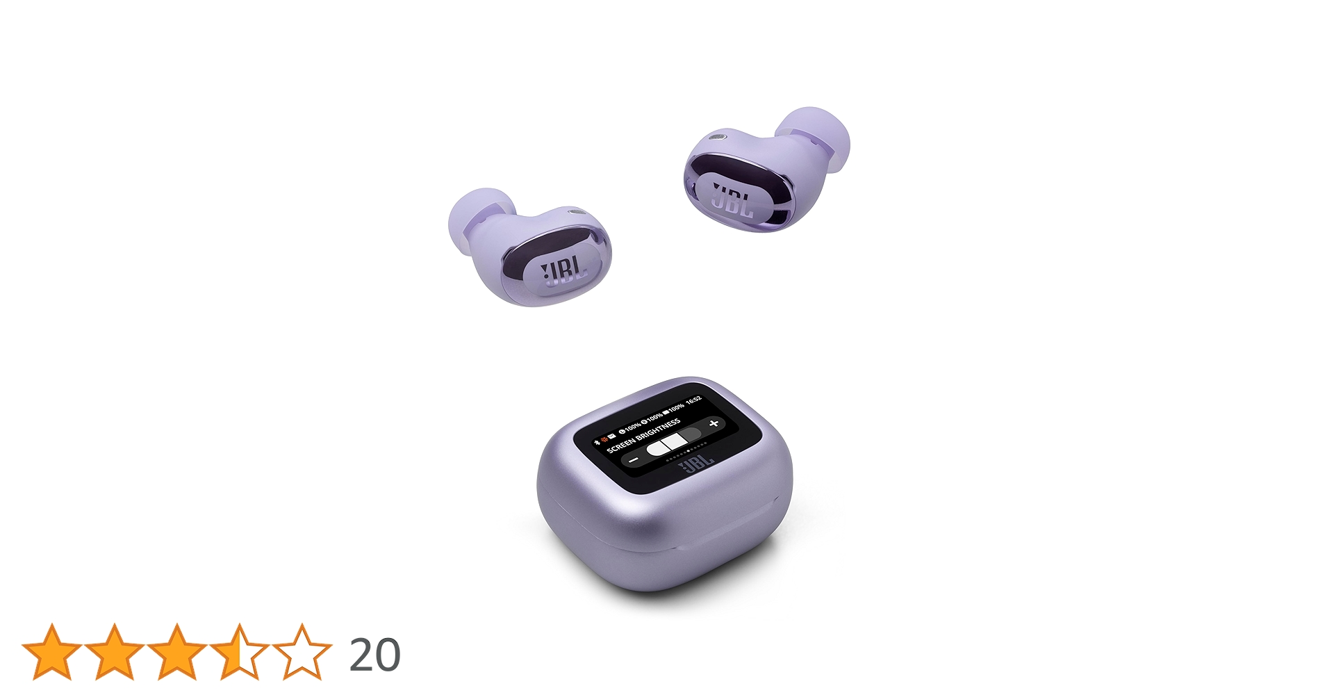 JBL LIVE BUDS 3 パープル　ワイヤレスイヤホン JBL JBLLIVEBUDS3PURAM Live Buds 3 True Wireless NC Earbuds